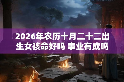 2026年农历十月二十二出生女孩命好吗 事业有成吗