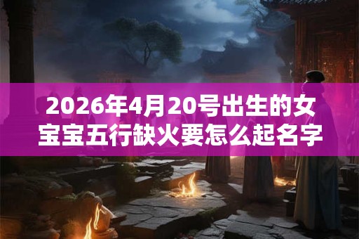 2026年4月20号出生的女宝宝五行缺火要怎么起名字