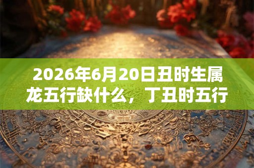 2026年6月20日丑时生属龙五行缺什么，丁丑时五行缺什么