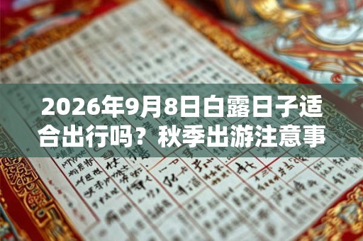 2026年9月8日白露日子适合出行吗？秋季出游注意事项？