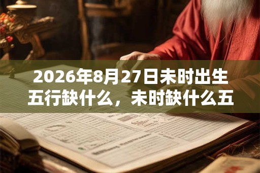 2026年8月27日未时出生五行缺什么,未时缺什么五行 2026年8月27日未时出生五行缺什么,未时缺什么五行