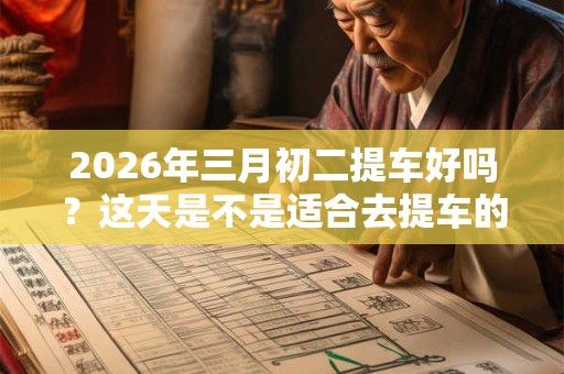 2026年三月初二提车好吗？这天是不是适合去提车的日子？
