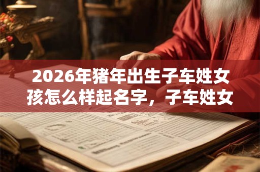 2026年猪年出生子车姓女孩怎么样起名字，子车姓女孩好名推荐
