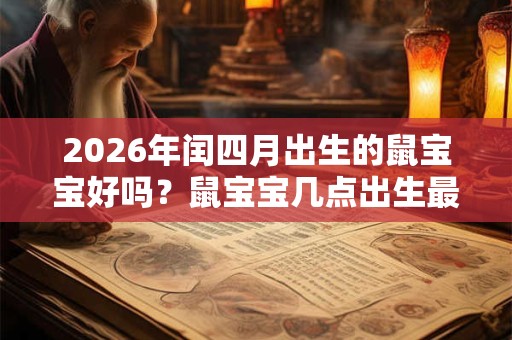 2026年闰四月出生的鼠宝宝好吗?鼠宝宝几点出生最好? 2026年闰四月出生的鼠宝宝好吗?鼠宝宝几点出生最好?