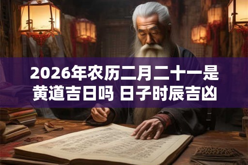 2026年农历二月二十一是黄道吉日吗 日子时辰吉凶 2026年农历二月二十一是黄道吉日吗 日子时辰吉凶