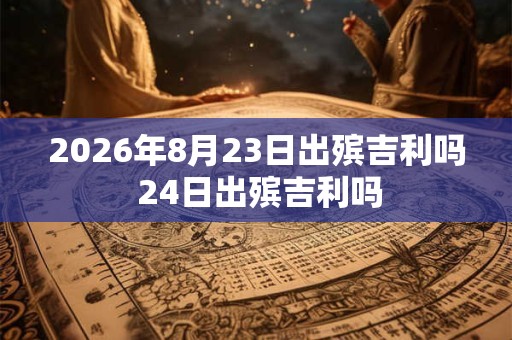 2026年8月23日出殡吉利吗 24日出殡吉利吗 2026年8月23日出殡吉利吗 24日出殡吉利吗