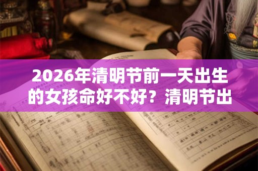 2026年清明节前一天出生的女孩命好不好？清明节出生婚姻不顺？
