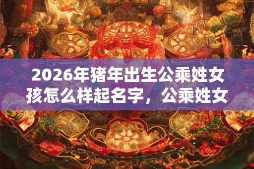 2026年猪年出生公乘姓女孩怎么样起名字，公乘姓女孩好名推荐