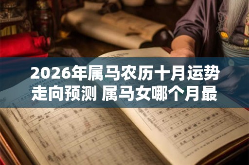2026年属马农历十月运势走向预测 属马女哪个月最有福气 2026年属马农历十月运势走向预测 属马女哪个月最有福气