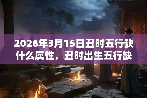 2026年3月15日丑时五行缺什么属性，丑时出生五行缺什么