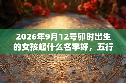 2026年9月12号卯时出生的女孩起什么名字好,五行属什么 2026年9月12号卯时出生的女孩起什么名字好,五行属什么
