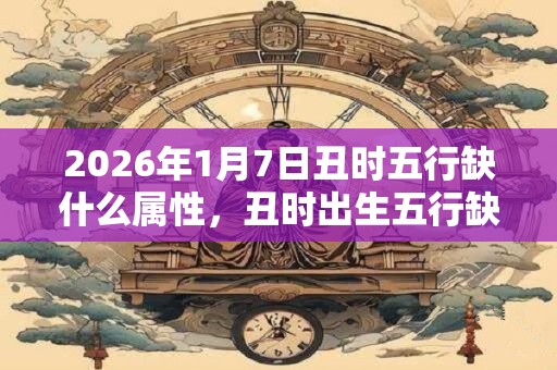 2026年1月7日丑时五行缺什么属性,丑时出生五行缺什么 2026年1月7日丑时五行缺什么属性,丑时出生五行缺什么