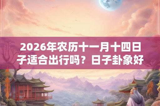 2026年农历十一月十四日子适合出行吗？日子卦象好不好？