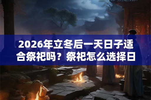 2026年立冬后一天日子适合祭祀吗？祭祀怎么选择日子？