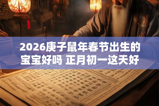 2026庚子鼠年春节出生的宝宝好吗 正月初一这天好吗