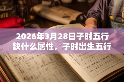 2026年3月28日子时五行缺什么属性,子时出生五行缺什么 2026年3月28日子时五行缺什么属性,子时出生五行缺什么