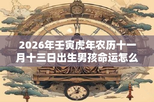 2026年壬寅虎年农历十一月十三日出生男孩命运怎么样? 2026年壬寅虎年农历十一月十三日出生男孩命运怎么样?