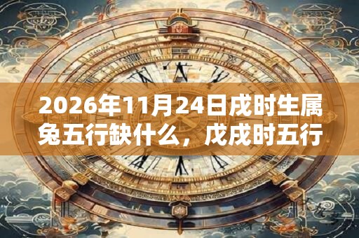 2026年11月24日戌时生属兔五行缺什么,戊戌时五行缺什么 2026年11月24日戌时生属兔五行缺什么,戊戌时五行缺什么