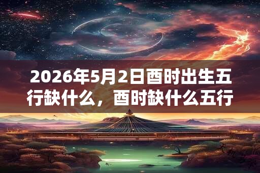 2026年5月2日酉时出生五行缺什么，酉时缺什么五行