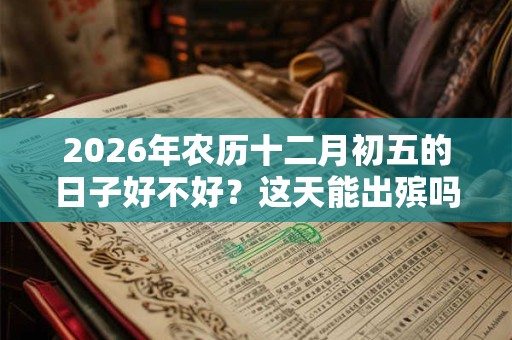 2026年农历十二月初五的日子好不好？这天能出殡吗？