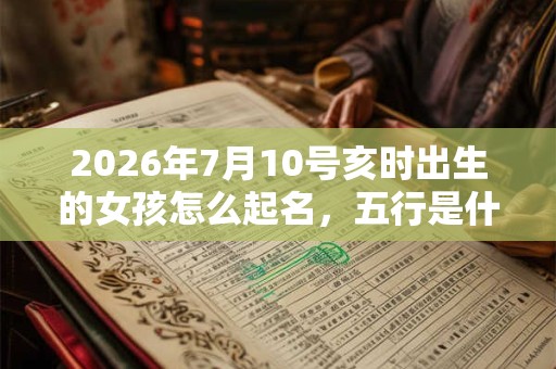 2026年7月10号亥时出生的女孩怎么起名,五行是什么? 2026年7月10号亥时出生的女孩怎么起名,五行是什么?