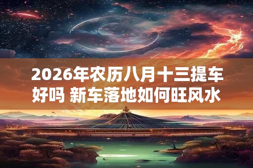 2026年农历八月十三提车好吗 新车落地如何旺风水