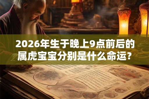 2026年生于晚上9点前后的属虎宝宝分别是什么命运？