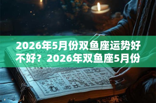 2026年5月份双鱼座运势好不好？2026年双鱼座5月份运势解析