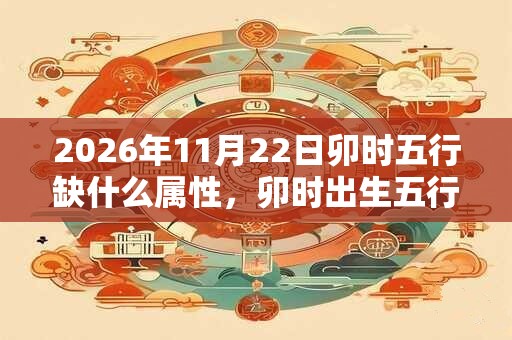 2026年11月22日卯时五行缺什么属性，卯时出生五行缺什么