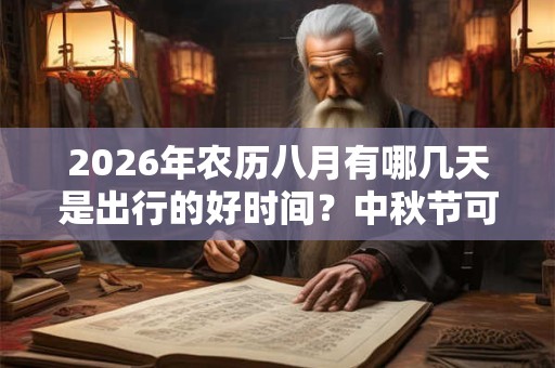 2026年农历八月有哪几天是出行的好时间？中秋节可以出行吗？