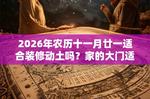 2026年农历十一月廿一适合装修动土吗？家的大门适合朝哪个方向？