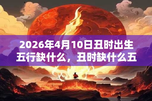 2026年4月10日丑时出生五行缺什么，丑时缺什么五行