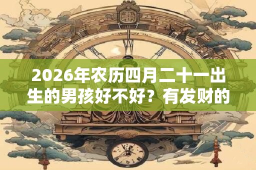 2026年农历四月二十一出生的男孩好不好?有发财的命吗? 2026年农历四月二十一出生的男孩好不好?有发财的命吗?