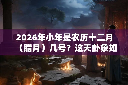 2026年小年是农历十二月（腊月）几号？这天卦象如何？