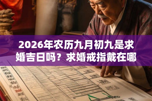 2026年农历九月初九是求婚吉日吗？求婚戒指戴在哪？