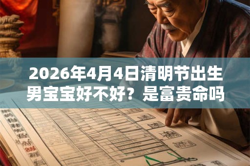 2026年4月4日清明节出生男宝宝好不好?是富贵命吗? 2026年4月4日清明节出生男宝宝好不好?是富贵命吗?