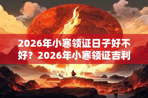 2026年小寒领证日子好不好？2026年小寒领证吉利吗？