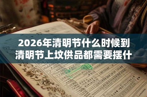 2026年清明节什么时候到清明节上坟供品都需要摆什么 2026年清明节什么时候到清明节上坟供品都需要摆什么
