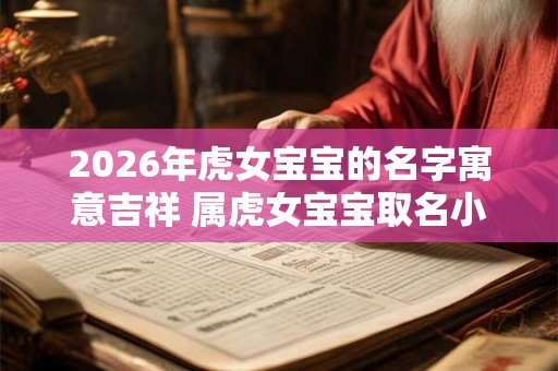 2026年虎女宝宝的名字寓意吉祥 属虎女宝宝取名小窍门！