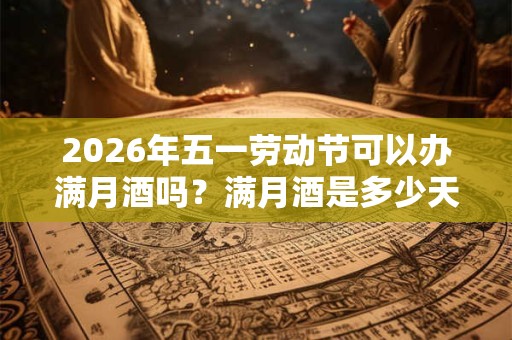 2026年五一劳动节可以办满月酒吗？满月酒是多少天办？