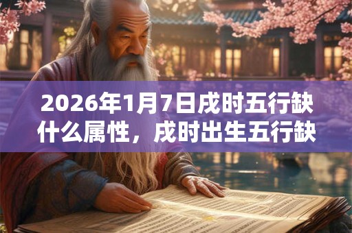 2026年1月7日戌时五行缺什么属性,戌时出生五行缺什么 2026年1月7日戌时五行缺什么属性,戌时出生五行缺什么