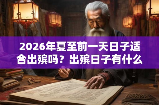 2026年夏至前一天日子适合出殡吗?出殡日子有什么禁忌? 2026年夏至前一天日子适合出殡吗?出殡日子有什么禁忌?