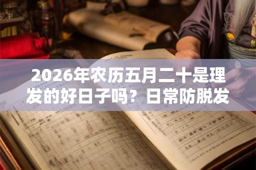 2026年农历五月二十是理发的好日子吗？日常防脱发护理方法