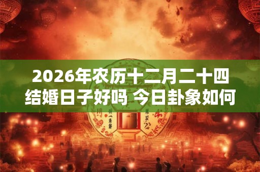 2026年农历十二月二十四结婚日子好吗 今日卦象如何 2026年农历十二月二十四结婚日子好吗 今日卦象如何