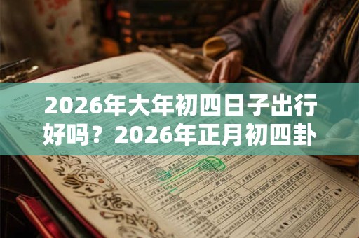 2026年大年初四日子出行好吗？2026年正月初四卦象吉凶？