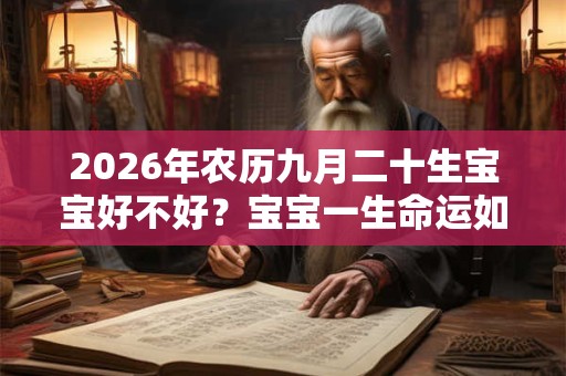 2026年农历九月二十生宝宝好不好?宝宝一生命运如何? 2026年农历九月二十生宝宝好不好?宝宝一生命运如何?