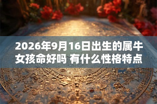 2026年9月16日出生的属牛女孩命好吗 有什么性格特点