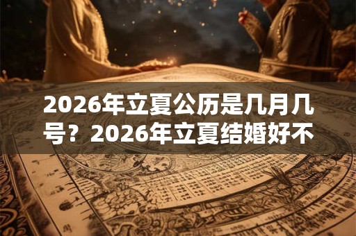 2026年立夏公历是几月几号?2026年立夏结婚好不好? 2026年立夏公历是几月几号?2026年立夏结婚好不好?