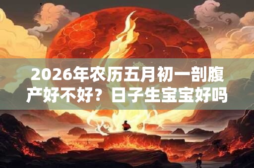 2026年农历五月初一剖腹产好不好?日子生宝宝好吗? 2026年农历五月初一剖腹产好不好?日子生宝宝好吗?