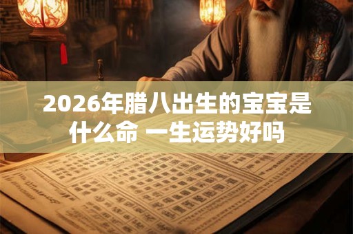 2026年腊八出生的宝宝是什么命 一生运势好吗